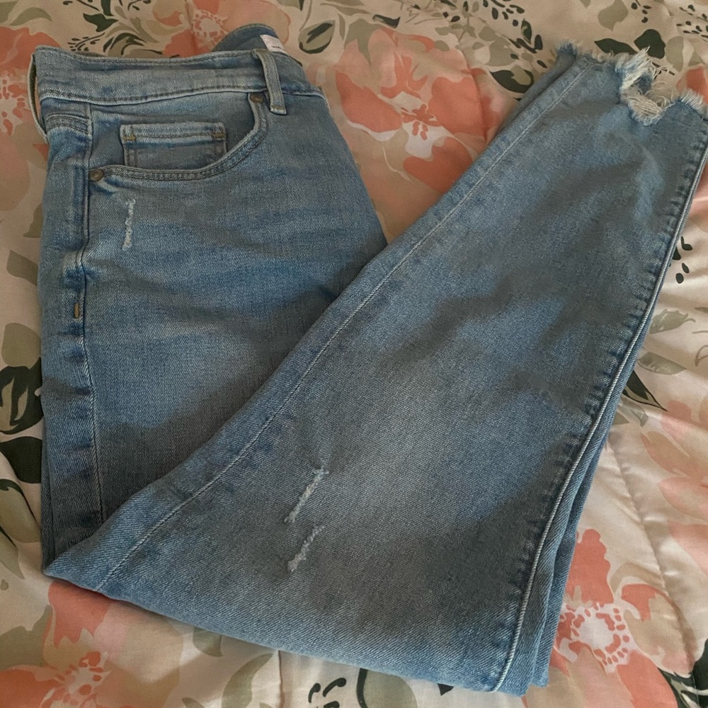 LOFT Lightwash High Waist Skinny Jeans | Size 29/8
